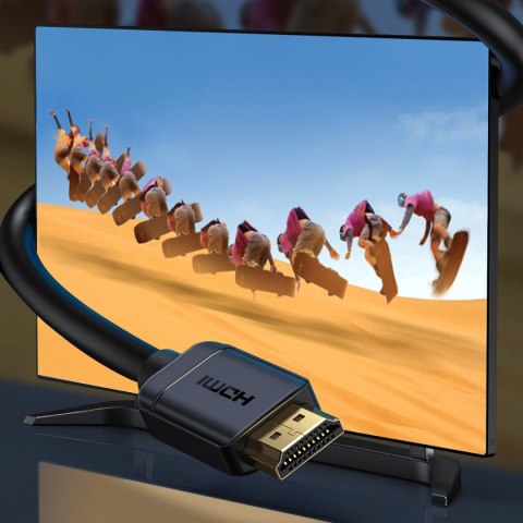 Kabel przewód HDMI 2.0 4K 60Hz 1.5m - czarny BASEUS