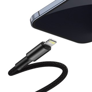 Kabel przewód do iPhone USB-C - Lightning szybkie ładowanie 20W 1m - czarny BASEUS