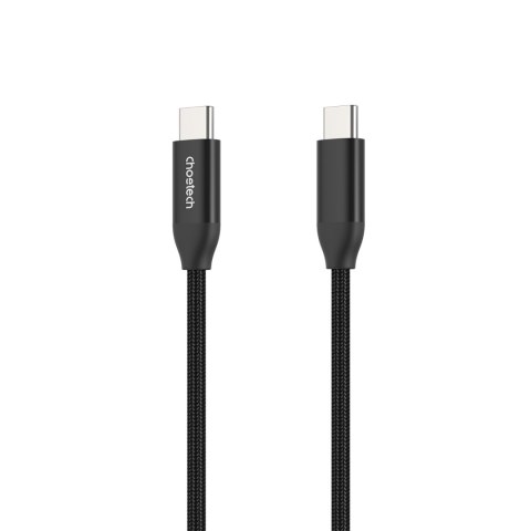 Kabel przewód do ładowania i transmisji danych USB-C 1m - czarny CHOETECH