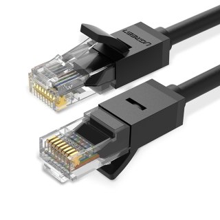 Kabel sieciowy patchcord LAN Ethernet U/UTP Cat. 6 1000Mb/s 8m - czarny UGREEN