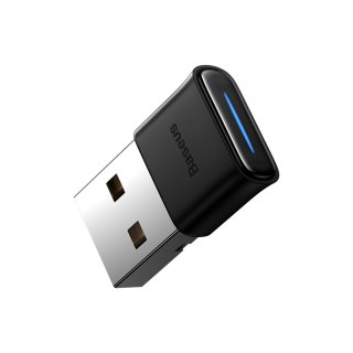 Mini adapter Bluetooth 5.0 USB odbiornik nadajnik do komputera czarny BASEUS