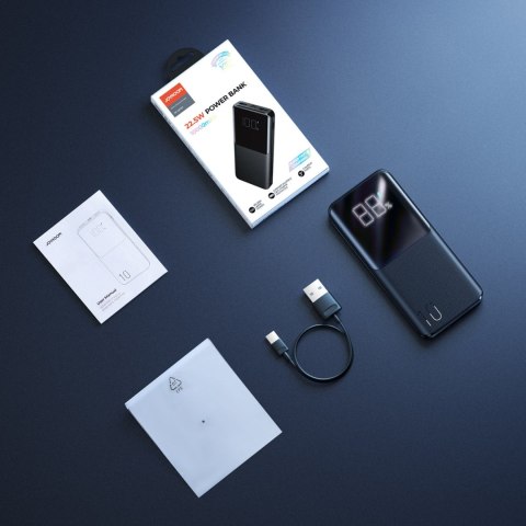 Powerbank 22.5W 10000mAh PD QC3.0 AFC czarny JOYROOM