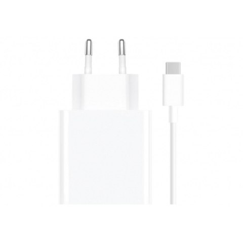 Szybka ładowarka sieciowa USB-A do USB-C Travel Charger Combo 67W - biały XIAOMI