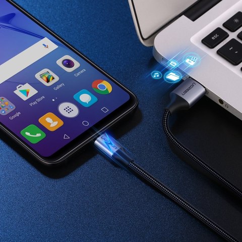 Kabel przewód USB - micro USB 1m szary UGREEN