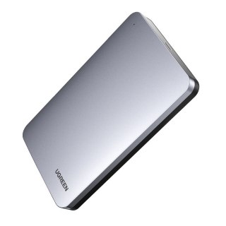 Kieszeń obudowa na dysk twardy 2.5'' SATA 3.0 6Gbps + kabel USB - USB-C 0.5m szary UGREEN