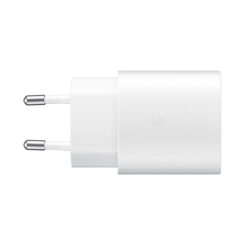 2w1 Ładowarka sieciowa 25W + kabel przewód USB-C 1m biały SAMSUNG