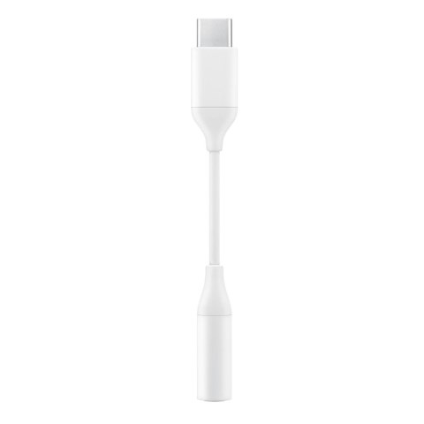 Adapter przejściówka słuchawek 3,5 mm mini jack żeński - USB-C męski biały SAMSUNG