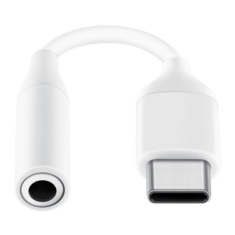 Adapter przejściówka słuchawek 3,5 mm mini jack żeński - USB-C męski biały SAMSUNG