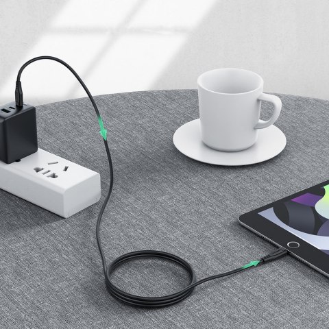 Kabel przewód do iPhone MFI USB-C - Lightning 30W 3A 1.2m biały ACEFAST