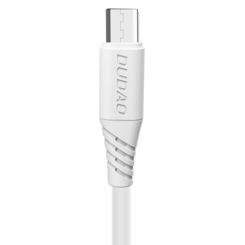 Przewód kabel USB - micro USB 5A 1m biały DUDAO