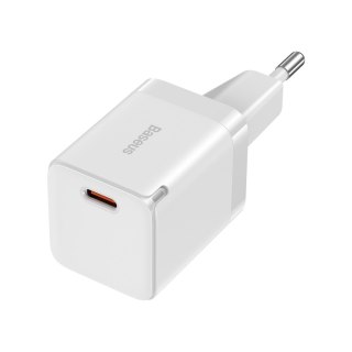 Szybka ładowarka sieciowa GaN3 do kabla USB-C 30W biały BASEUS