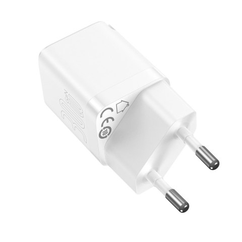 Szybka ładowarka sieciowa GaN3 do kabla USB-C 30W biały BASEUS