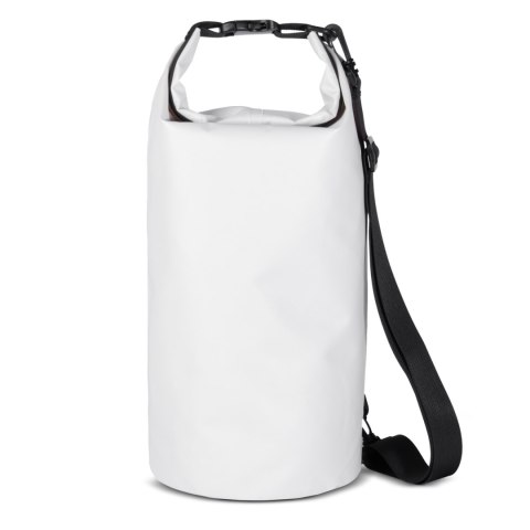 Worek plecak torba Outdoor PVC turystyczna wodoodporna 10L - biała HURTEL