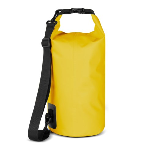 Worek plecak torba Outdoor PVC turystyczna wodoodporna 10L - żółta HURTEL