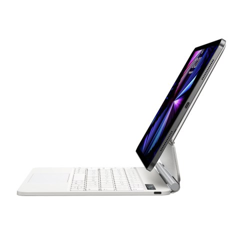 3w1 Klawiatura z etui magnetycznym i podstawką do iPad 10 10.9'' biały BASEUS