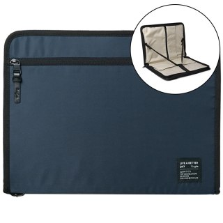 Etui saszetka torba organizer na laptopa tablet do 13'' Smart Zip Pouch granatowy Ringke