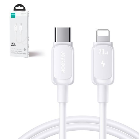 Kabel przewód do iPhone USB-C - Lightning 20W 1.2m biały JOYROOM