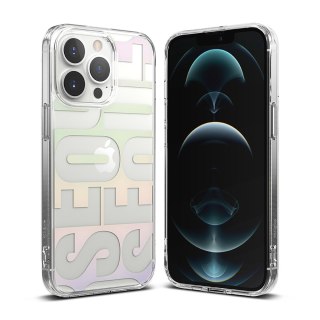 Pancerne etui pokrowiec z żelową ramką iPhone 13 Pro Fusion Design przezroczysty Ringke