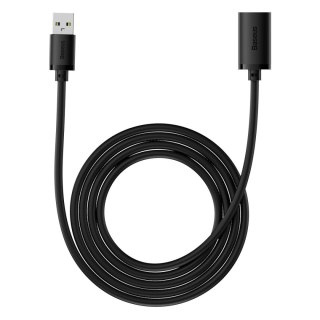 Przedłużacz kabla przewodu USB 3.0 2m czarny BASEUS