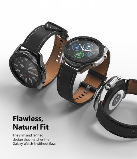 Ramka pierścień ochronny do Galaxy Watch 3 45mm Bezel Styling czarny Ringke