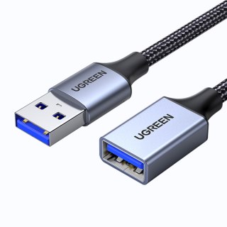 Wytrzymały przedłużacz kabla przewodu USB 3.0 5Gb/s 1m szary UGREEN