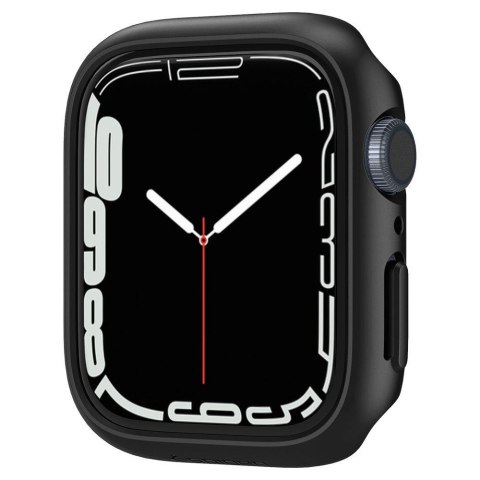 Etui ochronne koperta na Apple Watch 7 / 8 45mm Thin Fit czarne SPIGEN