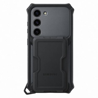 Etui pancerny pokrowiec z podstawką Samsung Galaxy S23 Rugged Gadget Case szare SAMSUNG