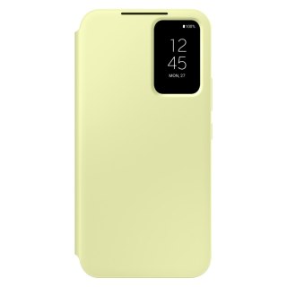 Etui pokrowiec z klapką okienkiem portfel na kartę Galaxy A54 5G Smart View Wallet limonkowe SAMSUNG