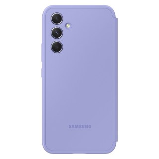 Etui pokrowiec z klapką okienkiem portfel na kartę Galaxy A54 5G Smart View Wallet niebieskie SAMSUNG