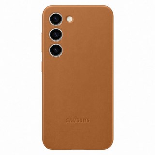 Etui pokrowiec z naturalnej skóry Samsung Galaxy S23 Leather Cover camel SAMSUNG