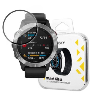 Hybrydowe szkło ochronne do Garmin Fenix 6 czarny WOZINSKY