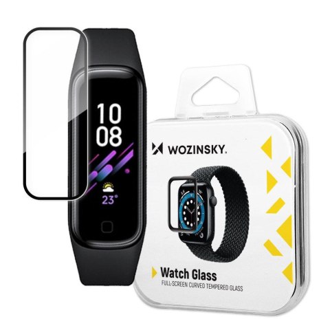 Hybrydowe szkło ochronne do Samsung Galaxy Fit 2 Watch Glass czarny WOZINSKY