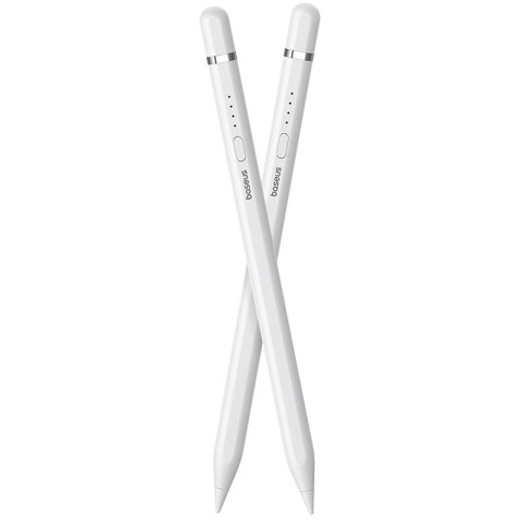 Rysik stylus do iPad z aktywną wymienną końcówką Smooth Writing 2 + kabel USB-A biały BASEUS