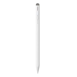 Rysik stylus do iPad z aktywną wymienną końcówką Smooth Writing 2 + kabel USB-C biały BASEUS