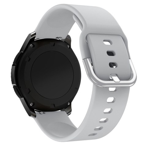 Uniwersalny silikonowy pasek do smartwatcha Silicone Strap TYS szer. 22mm szary HURTEL