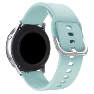 Uniwersalny silikonowy pasek do smartwatcha Silicone Strap TYS szer. 22mm turkusowy HURTEL