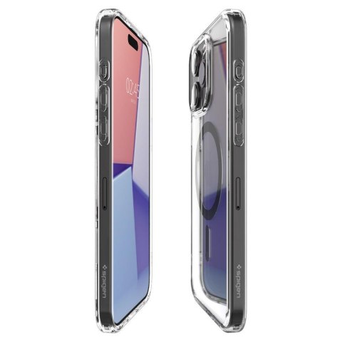 Etui Ultra Hybrid Mag z MagSafe na iPhone 15 Pro Max grafitowe SPIGEN