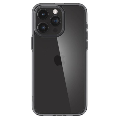 Etui Ultra Hybrid na iPhone 15 Pro Max przezroczysto-szare SPIGEN