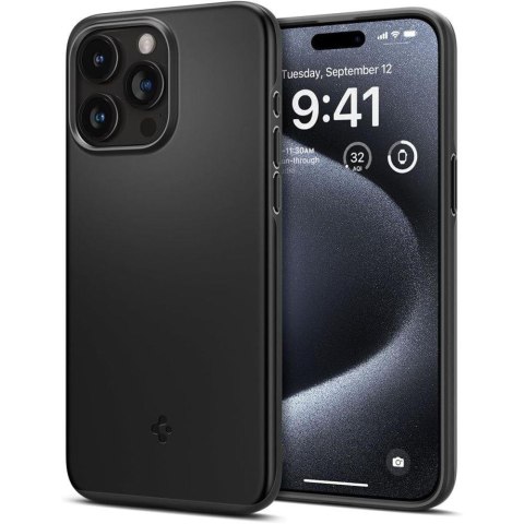 Etui ochronne do iPhone 15 Pro Thin Fit czarne SPIGEN