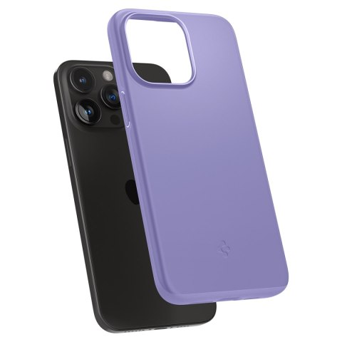 Etui ochronne do iPhone 15 Pro Thin Fit fioletowe SPIGEN