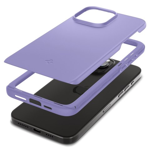 Etui ochronne do iPhone 15 Pro Thin Fit fioletowe SPIGEN