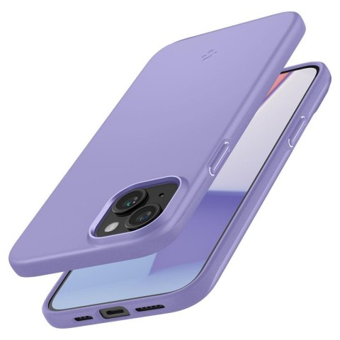 Etui ochronne do iPhone 15 Thin Fit fioletowe SPIGEN