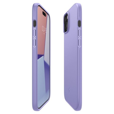 Etui ochronne do iPhone 15 Thin Fit fioletowe SPIGEN