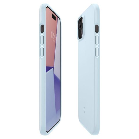 Etui ochronne do iPhone 15 Thin Fit jasnoniebieskie SPIGEN