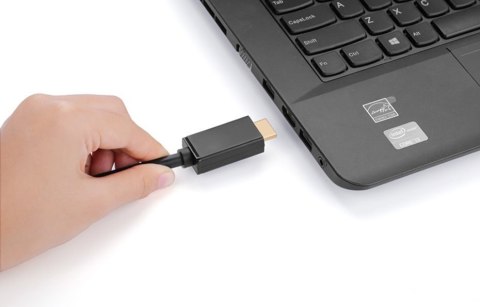 Kabel przewód jednokierunkowy z DisplayPort na HDMI 4K 30Hz 32 AWG 2 m czarny UGREEN