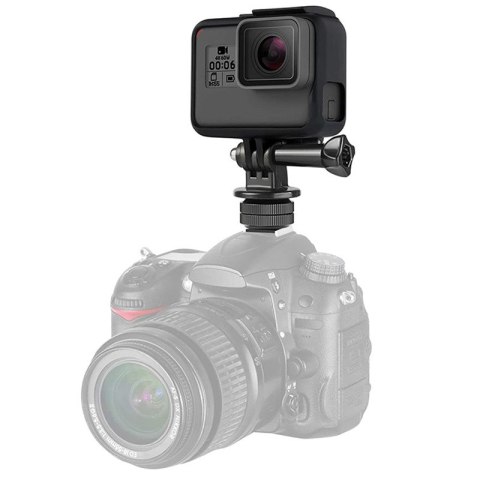 Uchwyt na telefon kamerę sportową GoPro z obrotową głowicą HURTEL