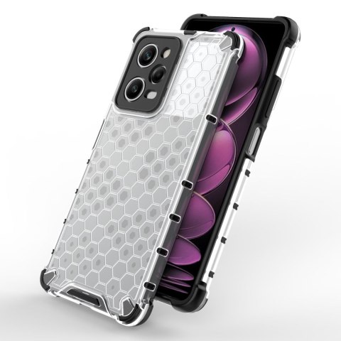 Etui pancerny hybrydowy pokrowiec do Xiaomi Redmi Note 12 Pro / Poco X5 Pro 5G Honeycomb czarny HURTEL