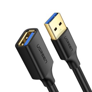 Przedłużacz przejściówka kabla USB-A 3.0 5Gb/s 0.5m czarny UGREEN