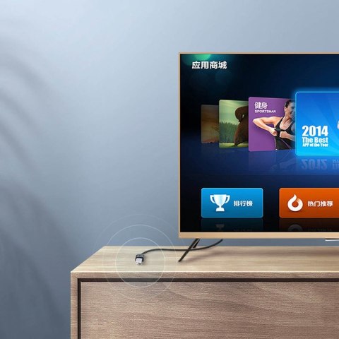 Przedłużacz przejściówka kabla USB-A 3.0 5Gb/s 0.5m czarny UGREEN