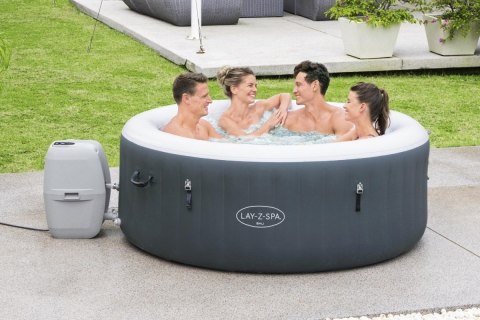 Bali Lay-Z-Spa AirJet Domowe Jacuzzi BESTWAY 4-osobowe + LED + Akcesoria